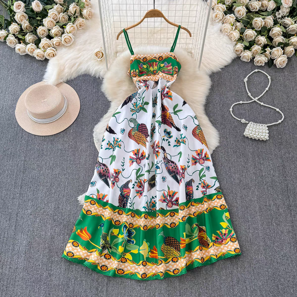 Ruby Summer Retro Long Dress 24th Spoke