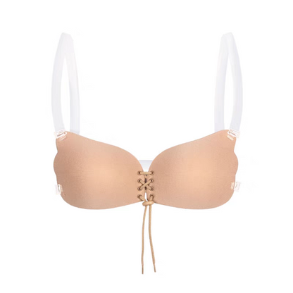 High Quality Adhesive Strapless Silicone Push Up Bra