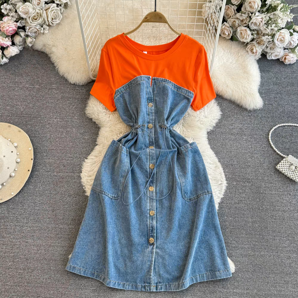 Nicole Summen Denim Cotton Dress 24th Spoke