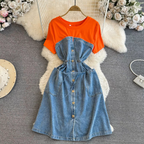 Nicole Summen Denim Cotton Dress 24th Spoke