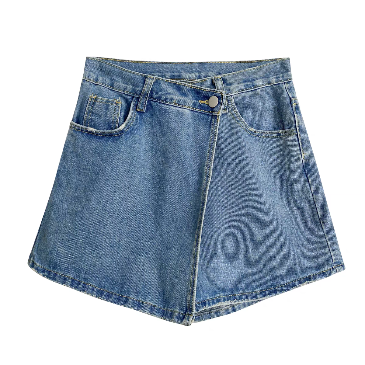 Charlize Summer Denim Skorts