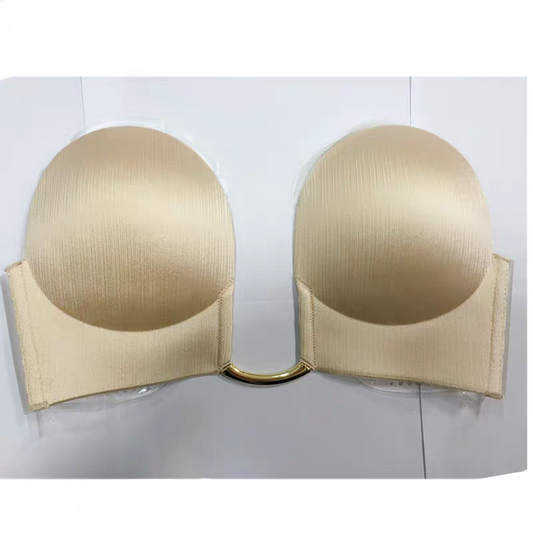 New Style One-Piece Invisible Bra – Sexy Chest Sticker with Brushed Massage Cup