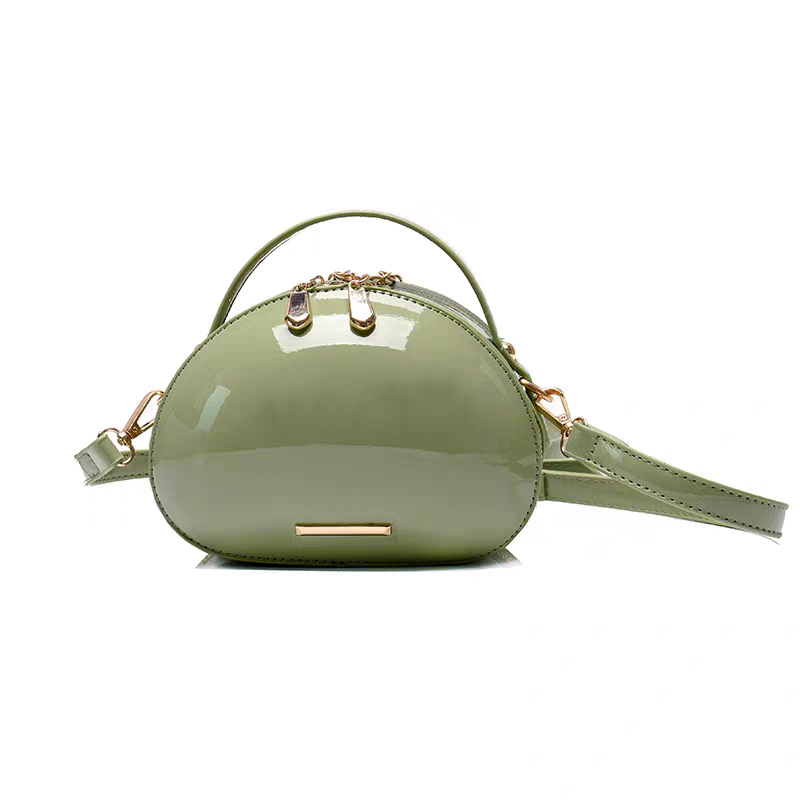 Fashionable Irregular Hard Shell Bag – New Round Ball Shoulder Messenger Bag for Women"