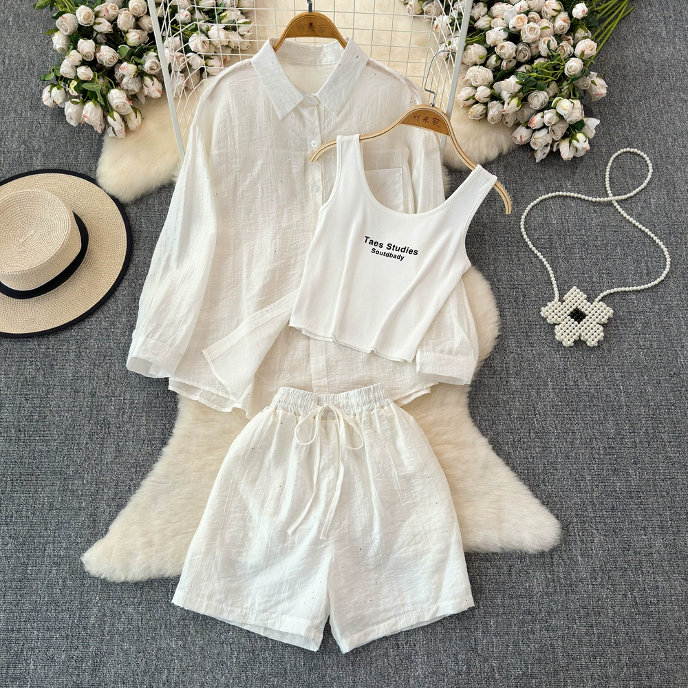 Angelina Summer Beach Three Piece Set