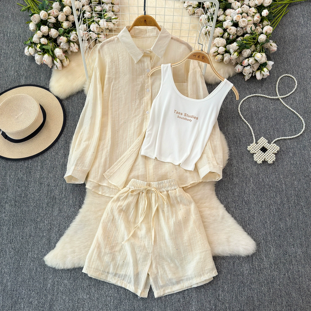 Angelina Summer Beach Three Piece Set