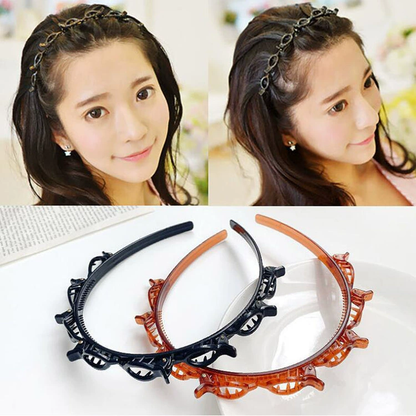 Chic Braided V-Headband for Women (2 Pair @ 399)