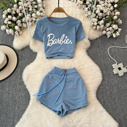 Barbie Summer fashionable two-piece set