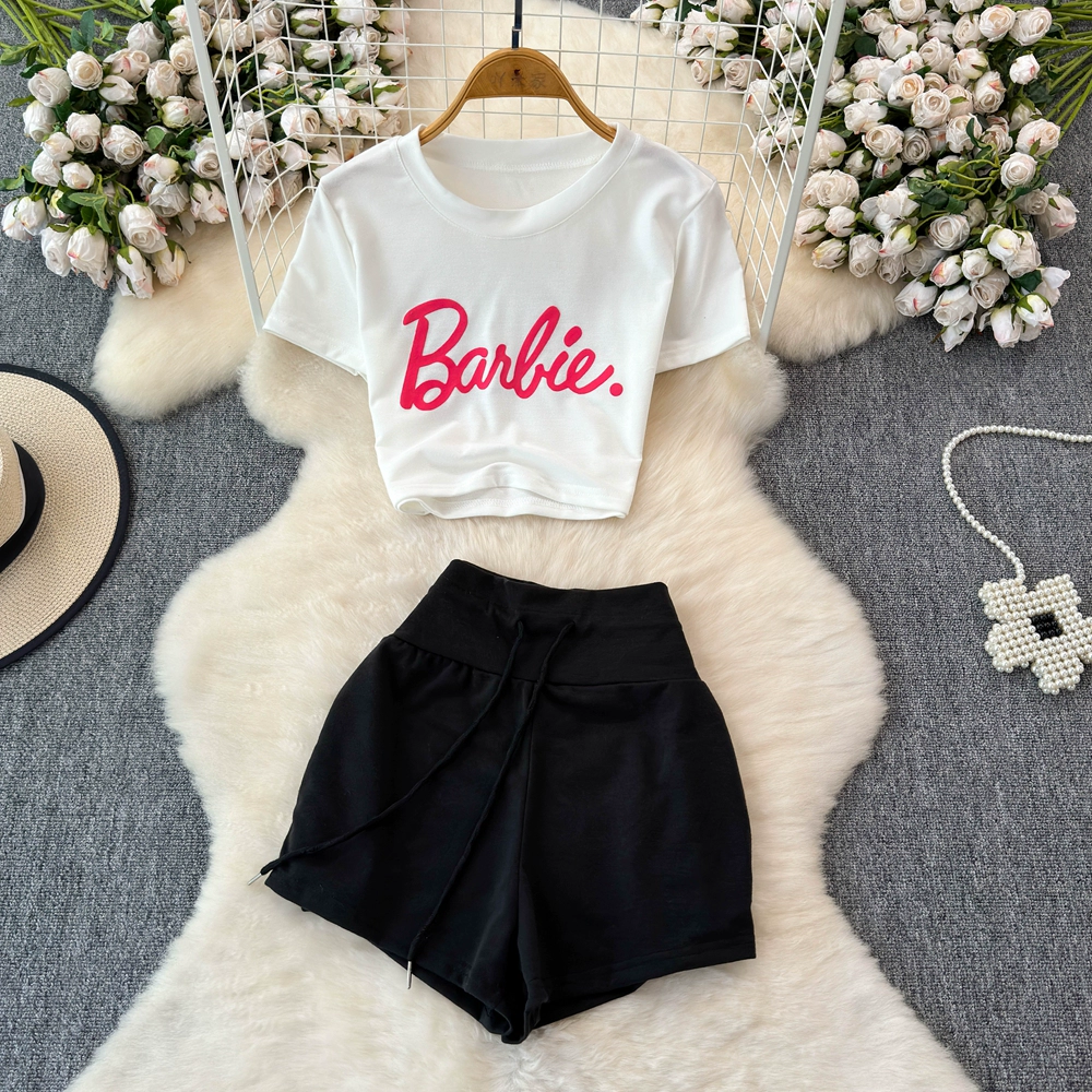 Barbie Summer fashionable two-piece set