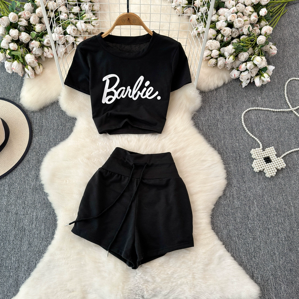 Barbie Summer fashionable two-piece set