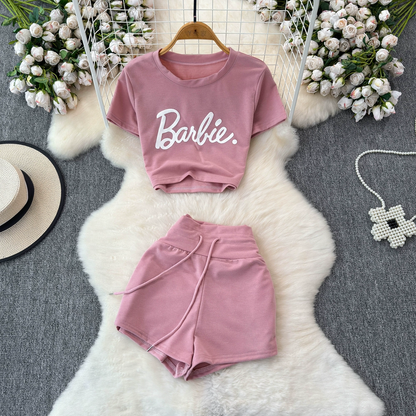 Barbie Summer fashionable two-piece set