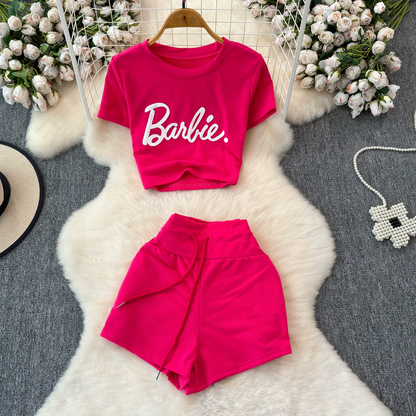 Barbie Summer fashionable two-piece set