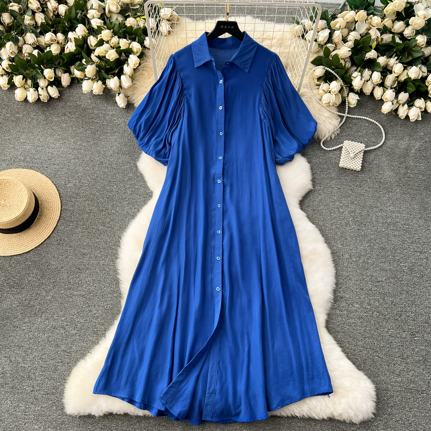 Sophia Summer Long Shirt Dress