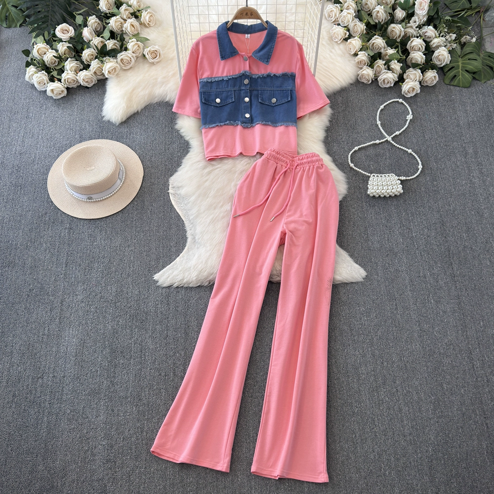 Jessica Summer Denim Coord Set