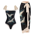 Madonna Summer Beach Swim Wear Two Piece Set