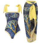 Madonna Summer Beach Swim Wear Two Piece Set