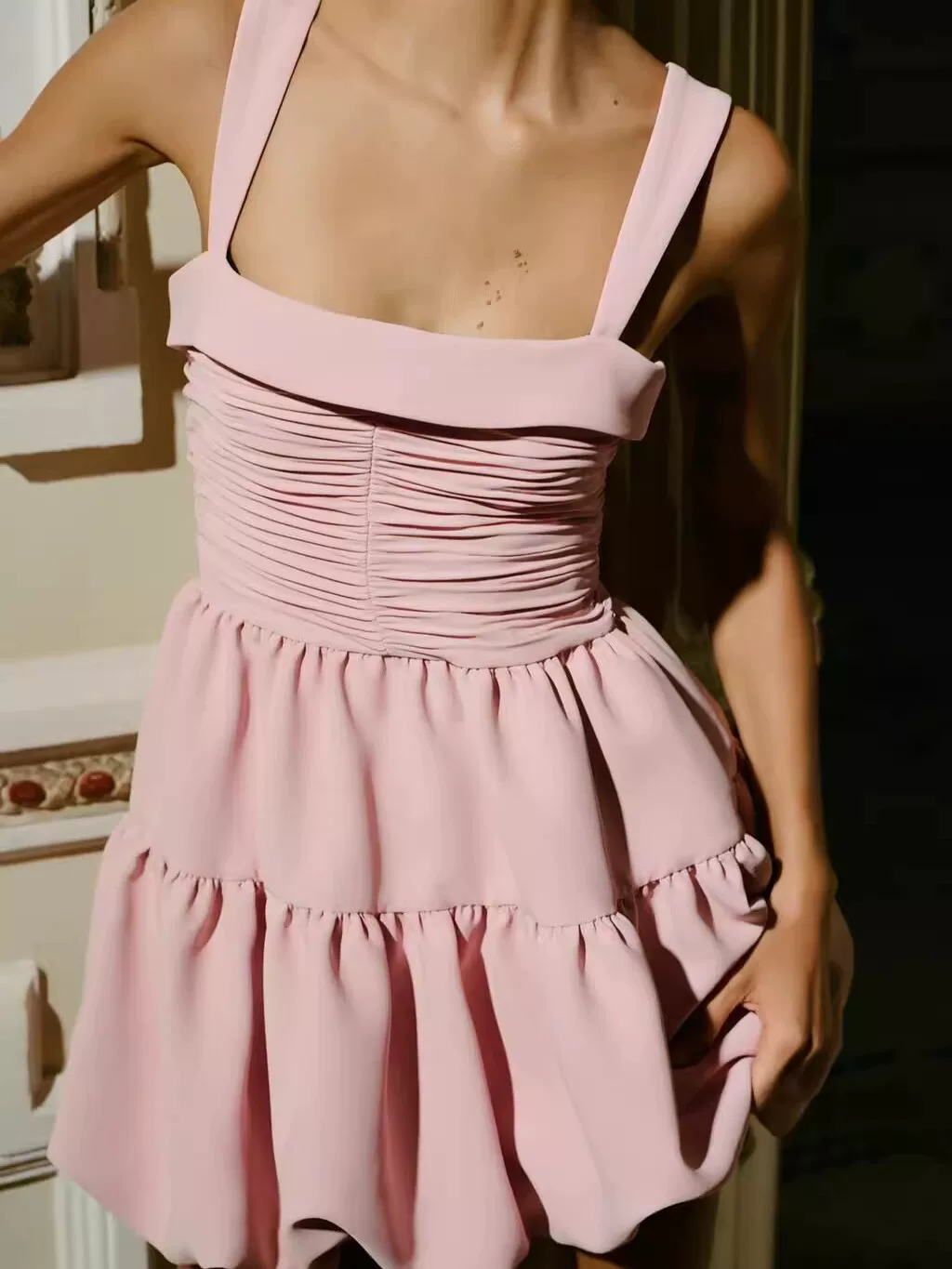 Nikita draped balloon mini skirt - 24th Spoke