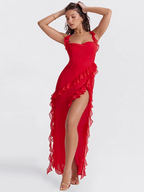 Alison Sexy Slit Dress for Women - 24th Spoke