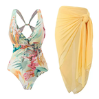 Gabrielle Summer Beachwear Vacation Two Piece Set