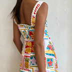 Milena Summer Tube Top Lace Dress