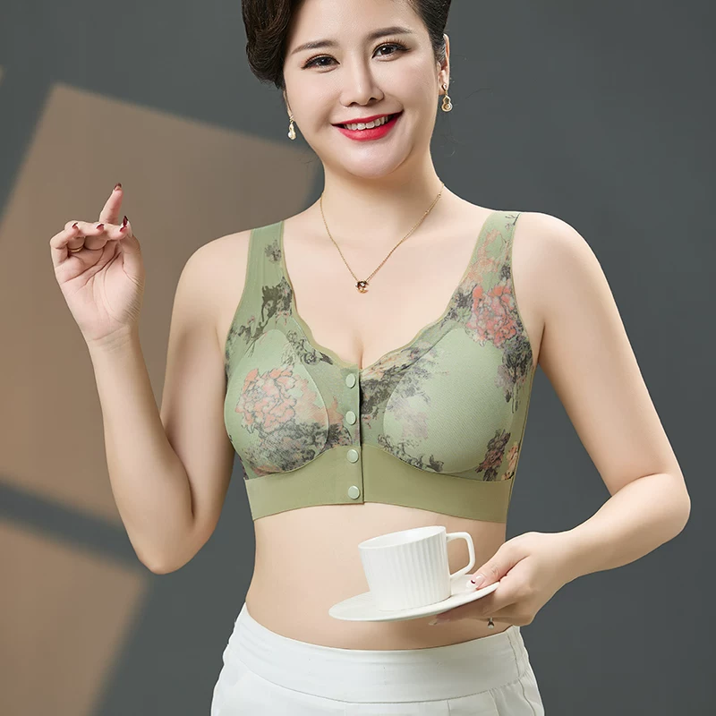 Summer Thin Front Buckle Breathable Bra (Buy 1 Get 1 Free)