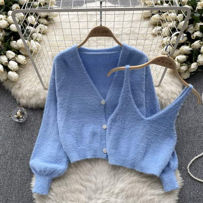 Emily Winter Two Piece Cardigan Set