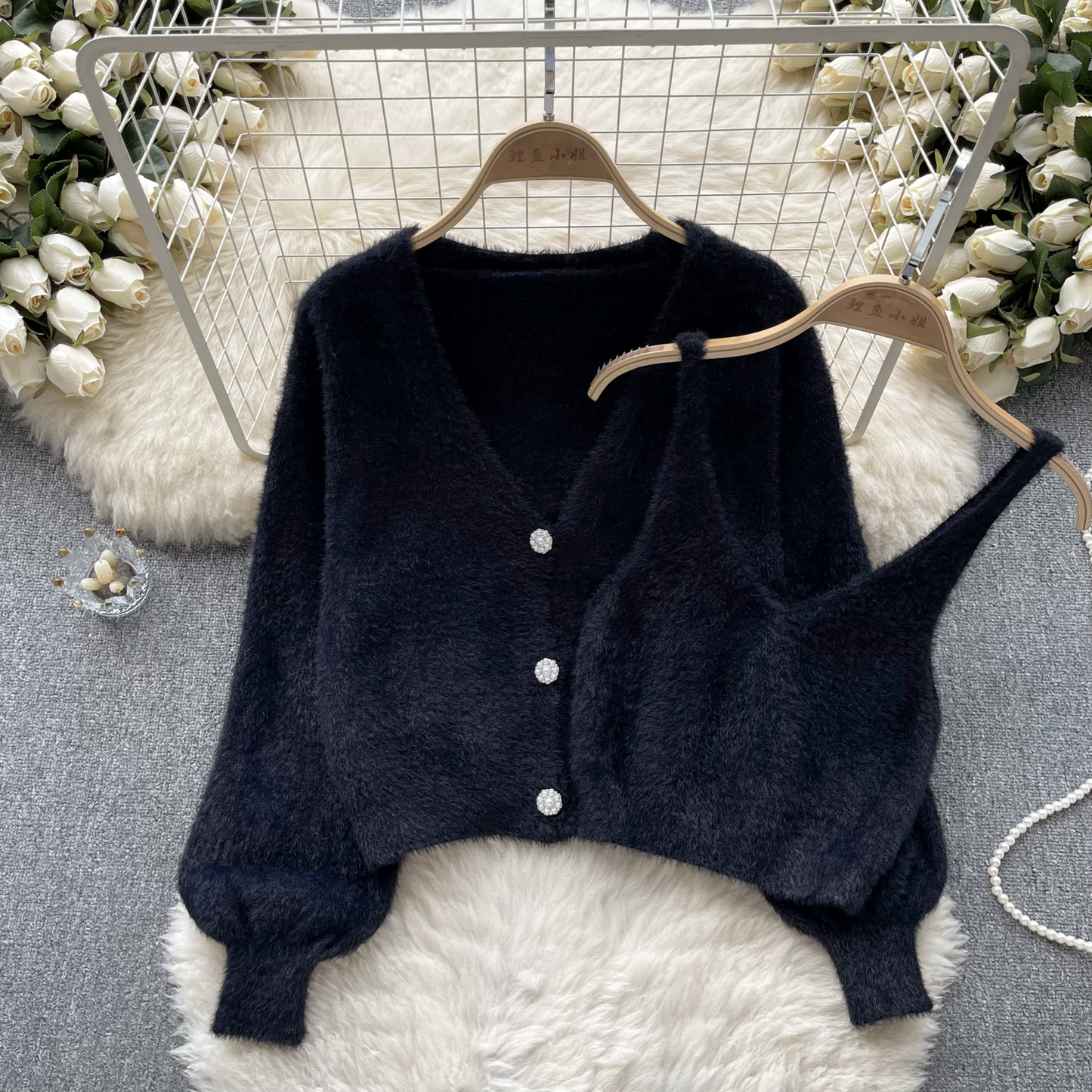 Emily Winter Two Piece Cardigan Set