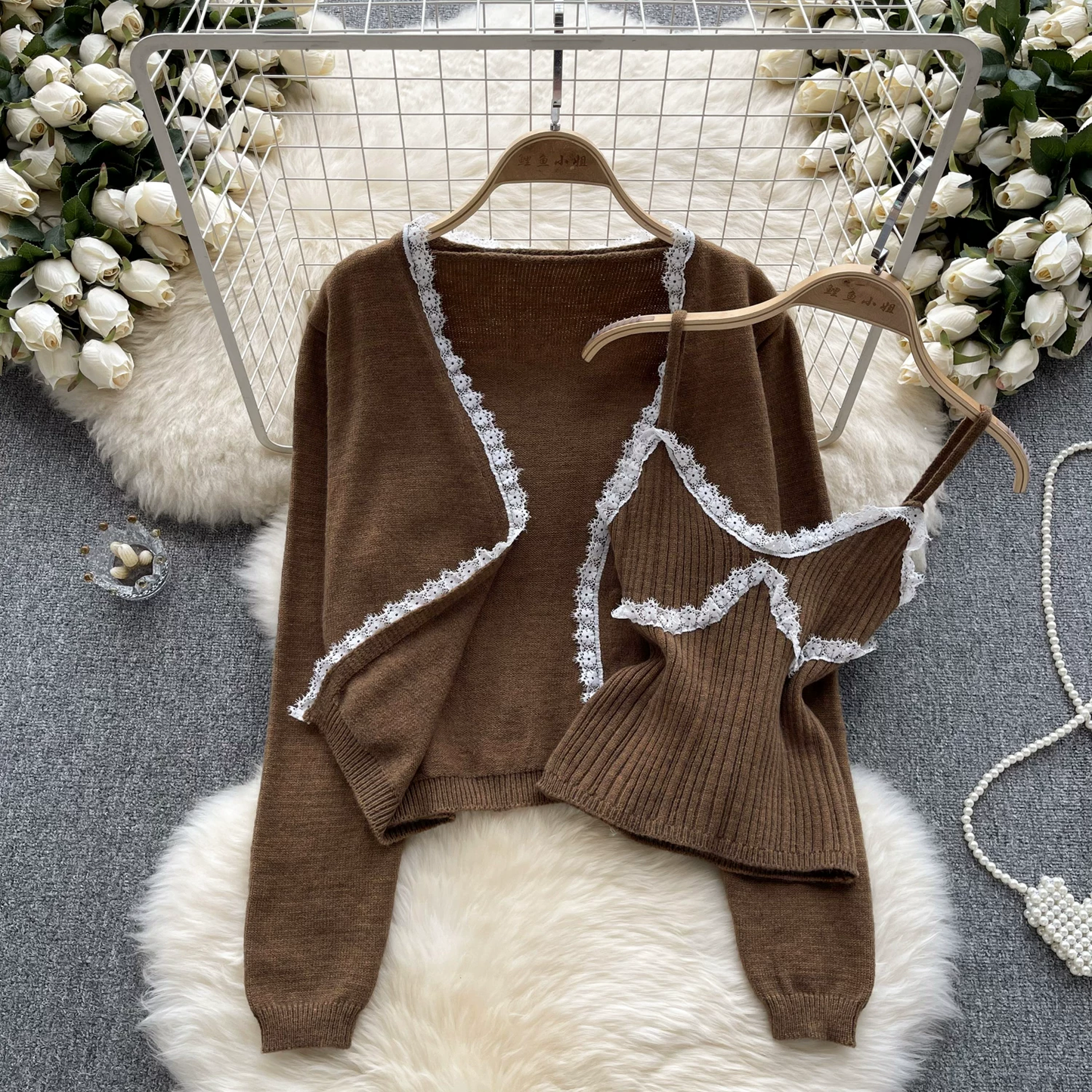 Victoria Winter Two Piece Cardigan Set