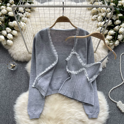 Victoria Winter Two Piece Cardigan Set