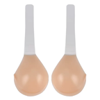 Anti-Sagging Silicone Bra, Seamless Invisible Gathering Nipple Covers