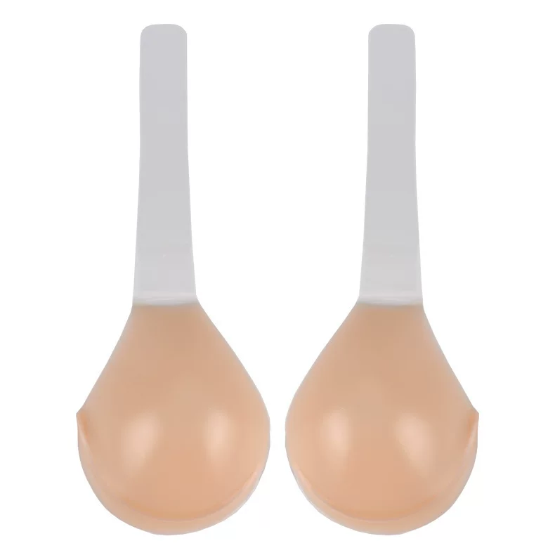 Anti-Sagging Silicone Bra, Seamless Invisible Gathering Nipple Covers