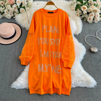 Anne Winter Long Sweater Dress - 24th Spoke