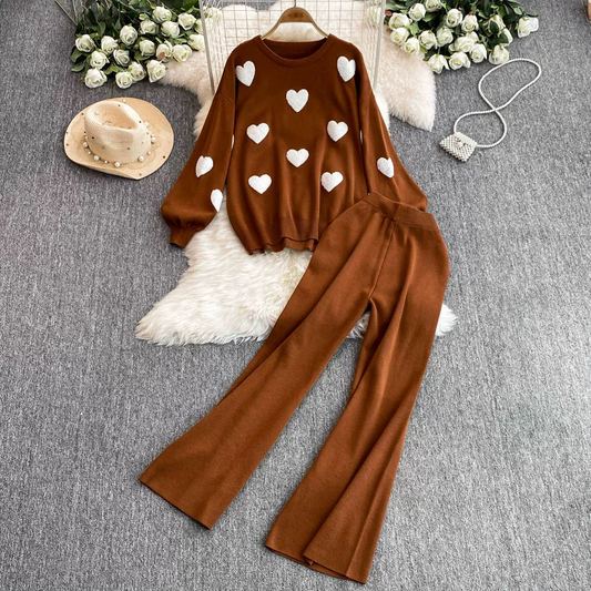 Milena Winter Korean Style Coord Set