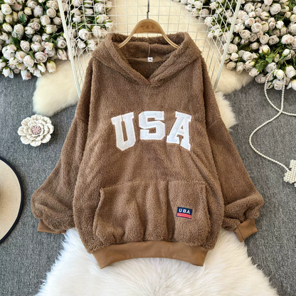 Emma Winter Hoodies Sweatshirt