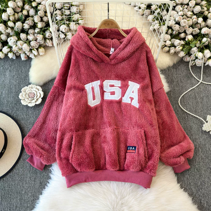 Emma Winter Hoodies Sweatshirt