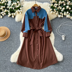 Nicole Winter Denim Dress - 24th Spoke