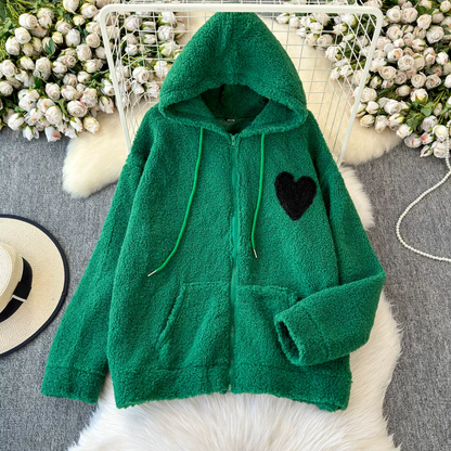 Helena Winter Heart Hoodies