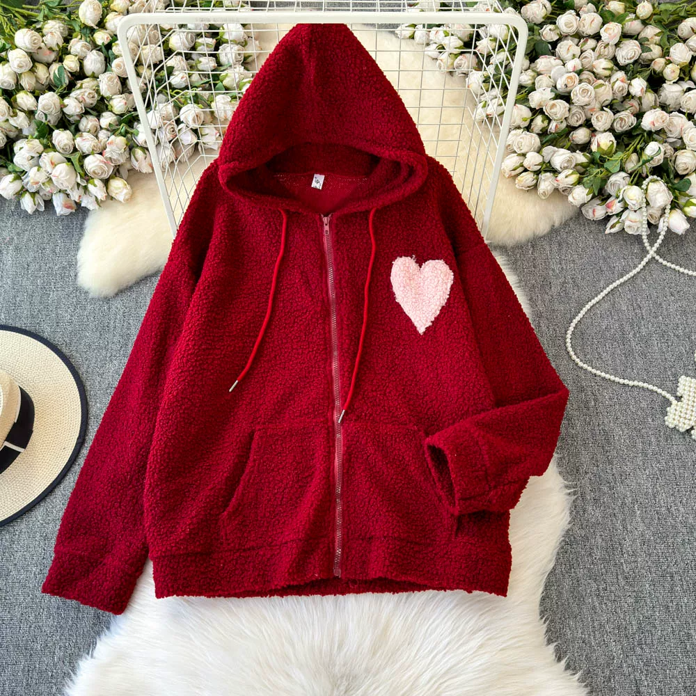 Helena Winter Heart Hoodies