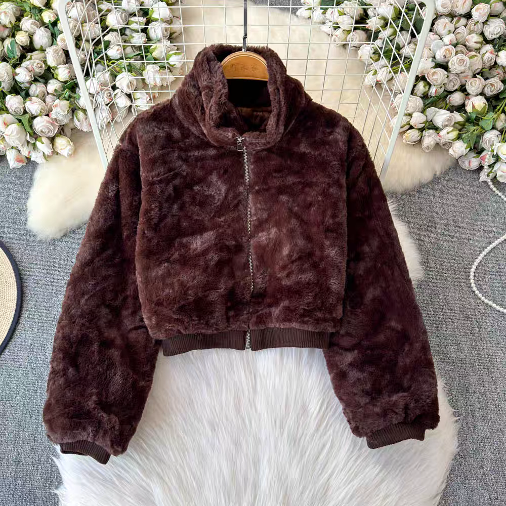 Alexis Winter Plush Fur Coat