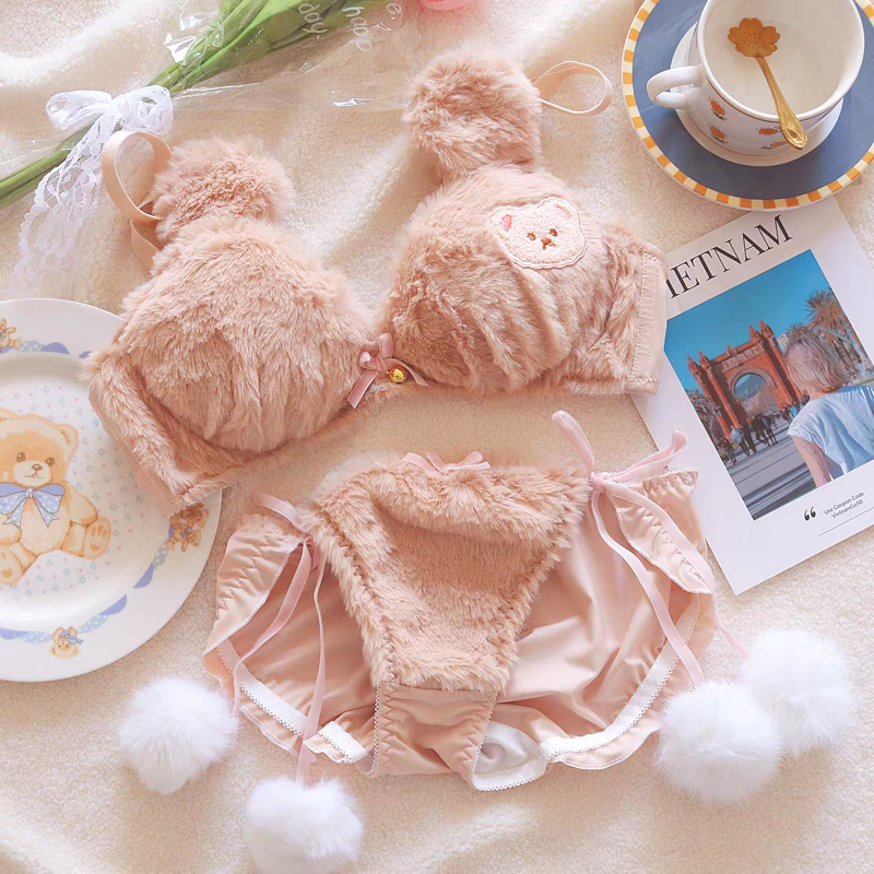 Cartoon Bra Set