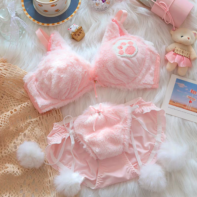 Cartoon Bra Set