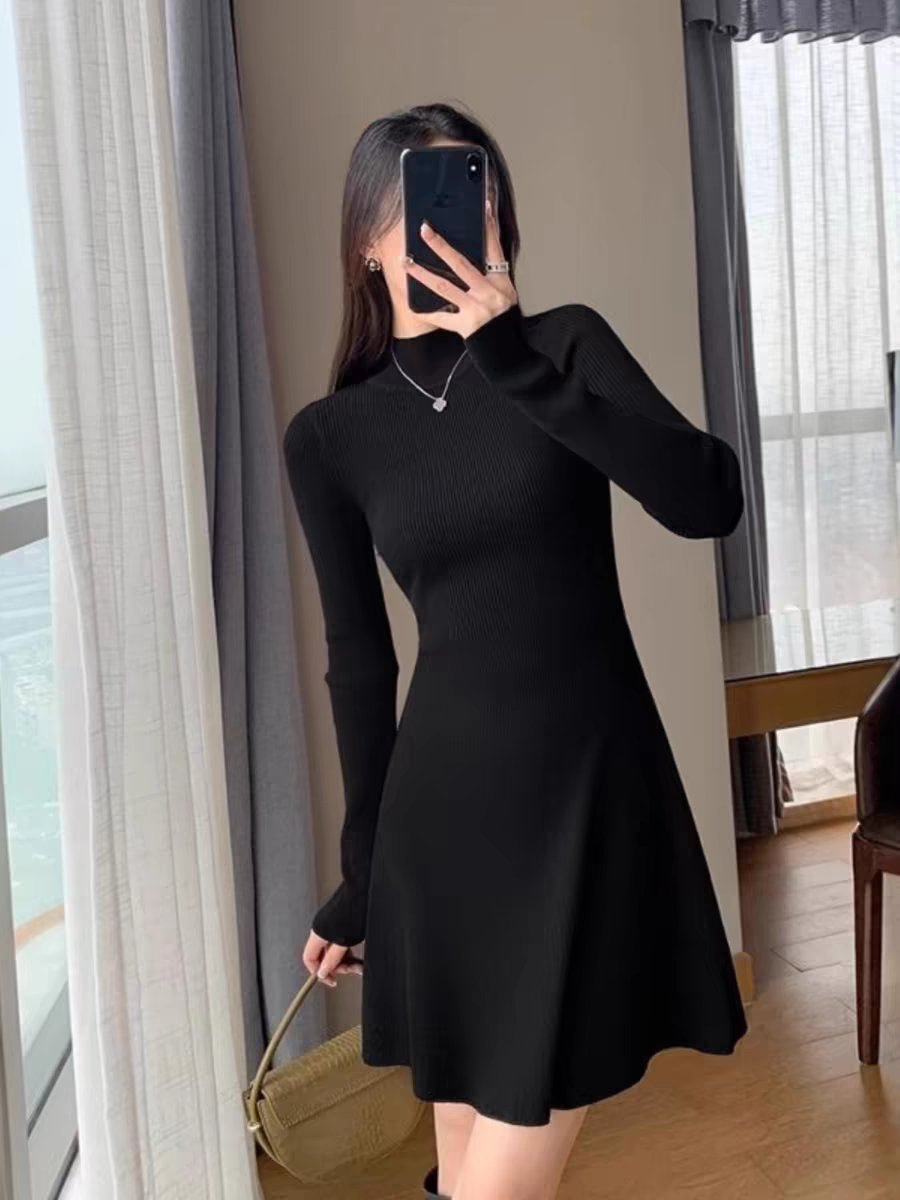 Jennifer Mid Length Knitted Dress