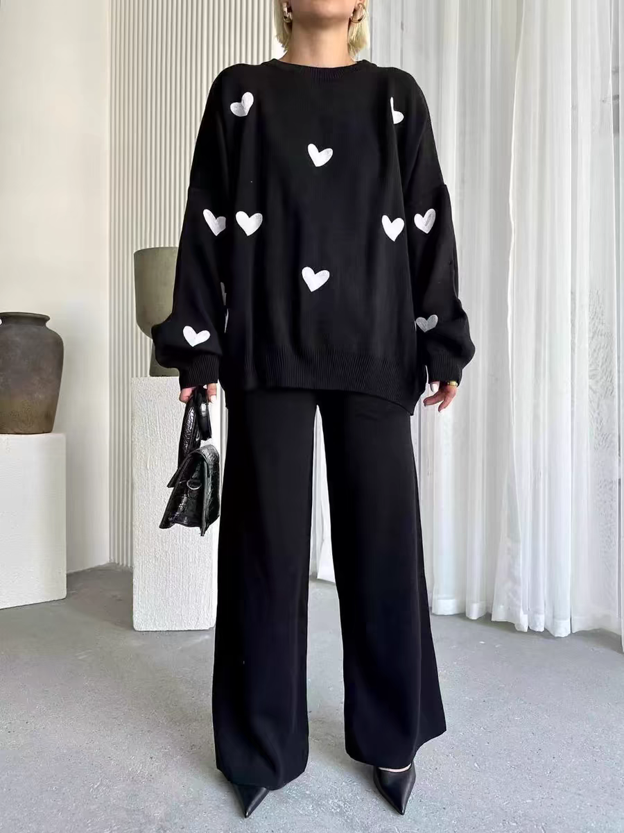 Rachel Winter Heart Coord Set