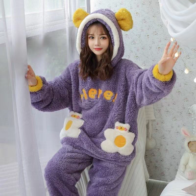 Susan Winter Fleece Pajamas Set