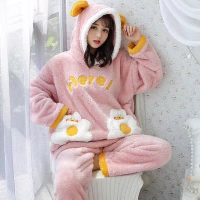 Susan Winter Fleece Pajamas Set