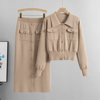 Natalie Winter Two Piece Stylish Coord Set