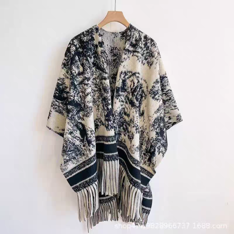 Sara Shawl Style Poncho