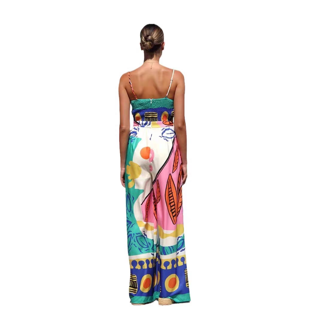 Michele Summer Beach Wear Jumpsuit