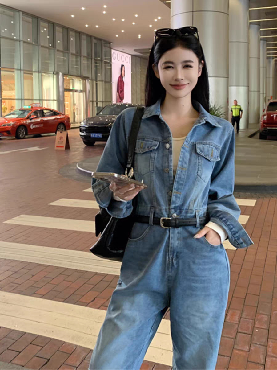 Sienna Women Denim Jumpsuit - 24th Spoke