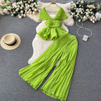 Leona Summer Two Piece Luxury Dress - 24th Spoke