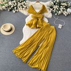 Leona Summer Two Piece Luxury Dress - 24th Spoke